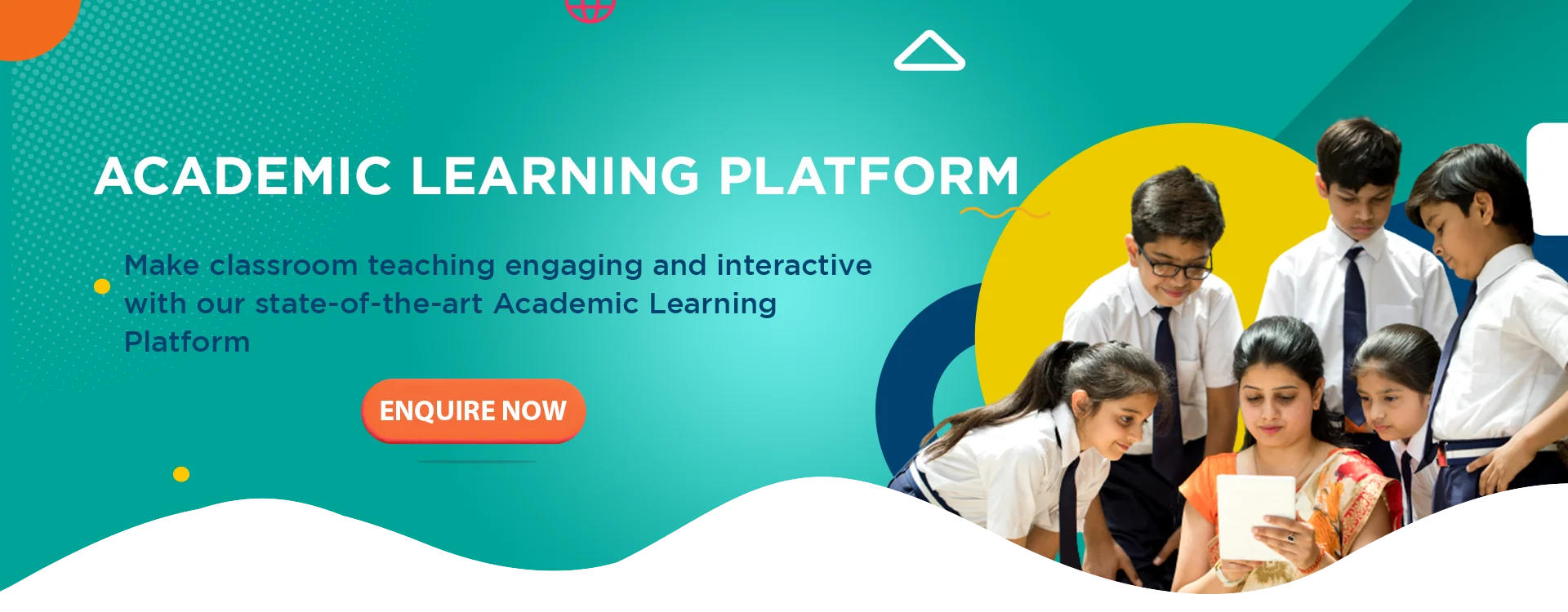 Academic learnig platform banner