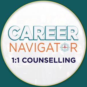 Career Navigator 1:1 Counselling. Get tailored career guidance, set clear goals, and develop a roadmap for success with our expert advisors