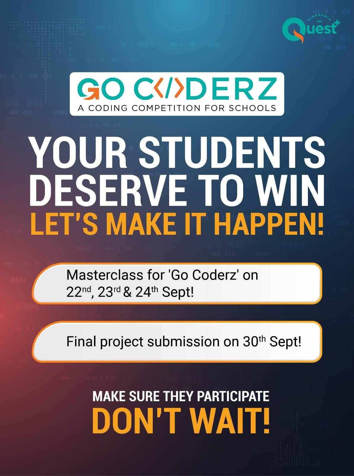 GO coderz challanges